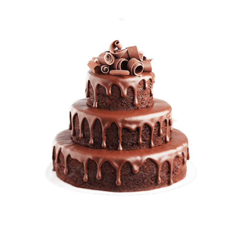 3-Tier Chocolate Cake